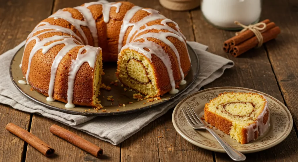 Honey Bun Cake