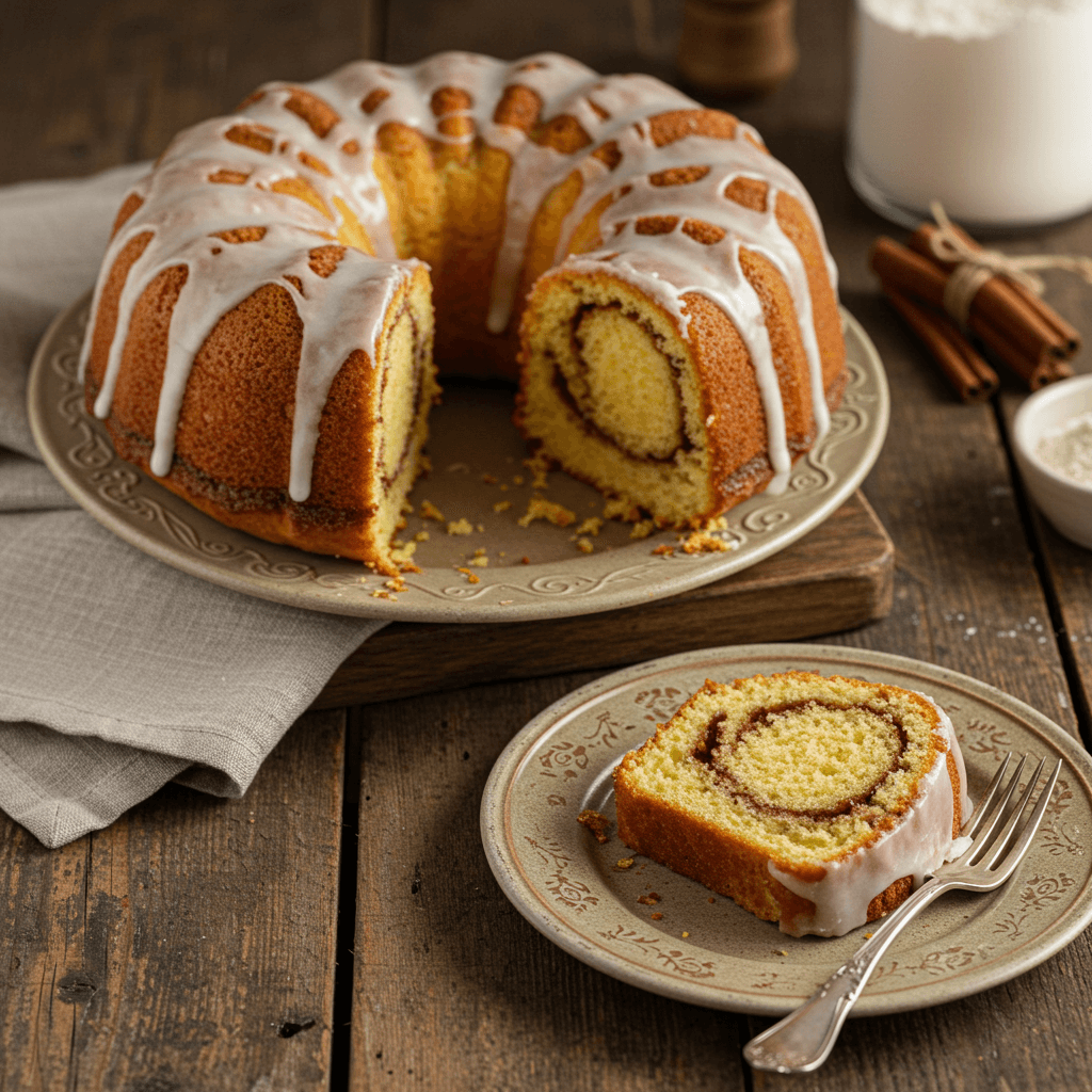 Honey Bun Cake
