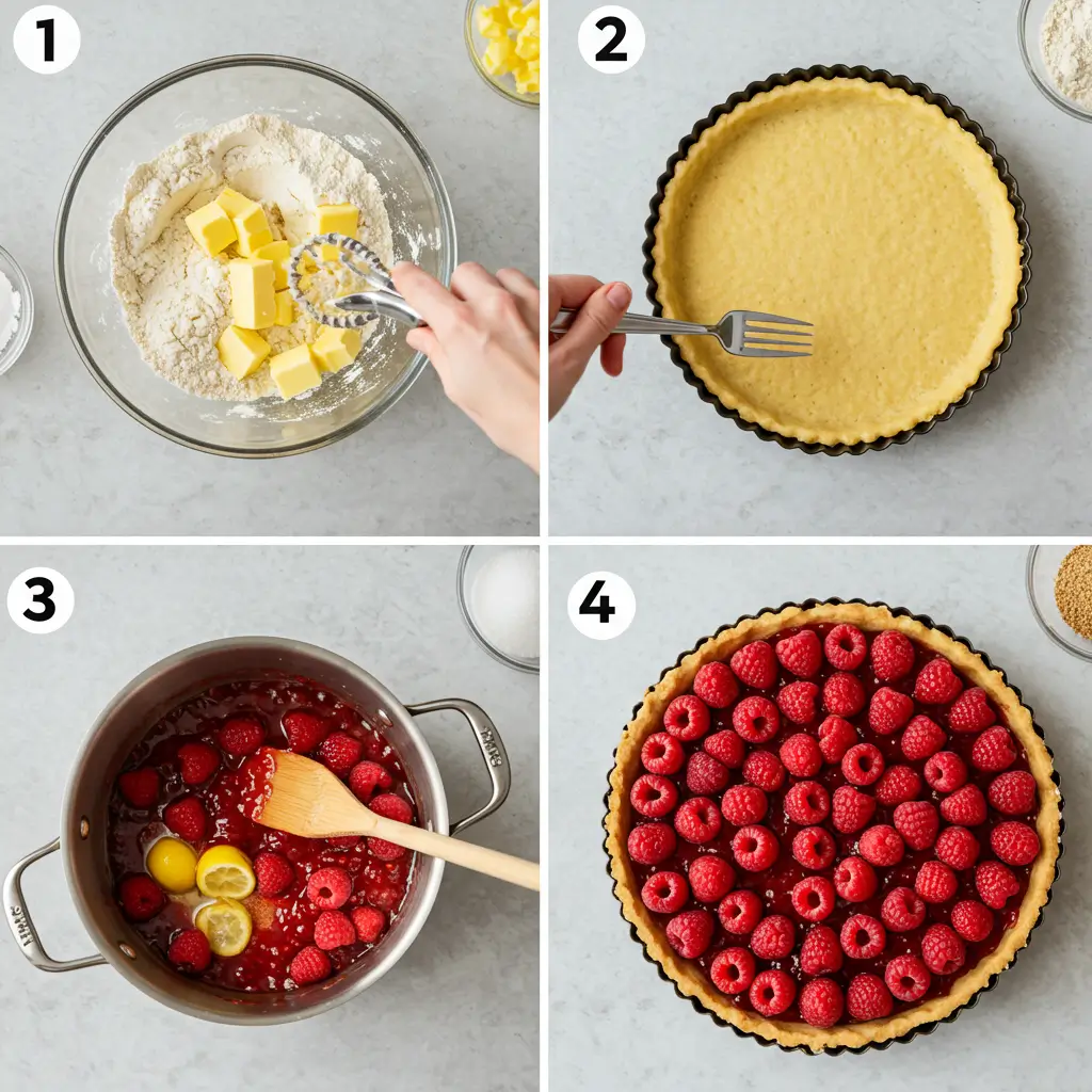 raspberry tart bliss